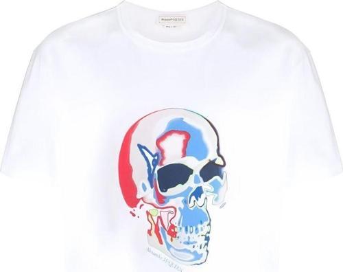 Skull-Graphic Cotton T-Shirt