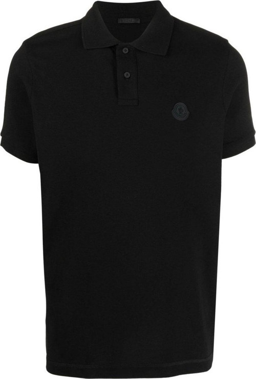 Logo-Patch Erkek Polo T-Shirt