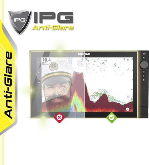 Simrad NSS 4 16 Inch Chartplotter Fishfinder - IPG Anti-Glare Yansıma Önleyici Mat Ekran Koruyucu