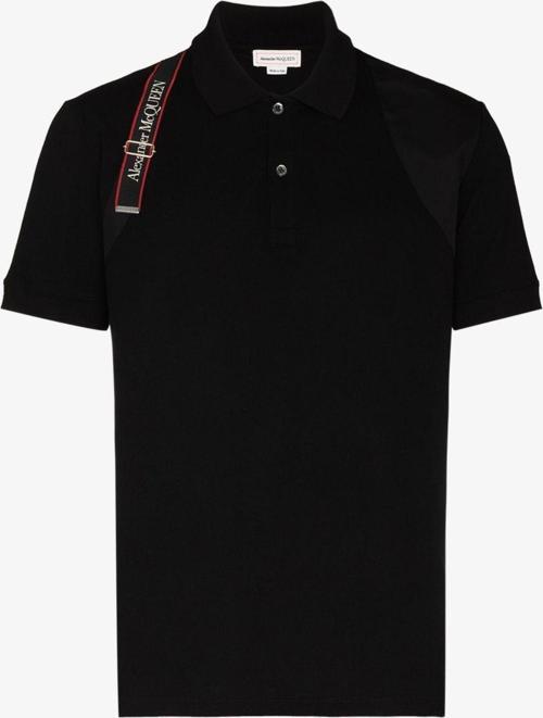 Black Logo Harness Erkek Polo Yaka T -Shırt