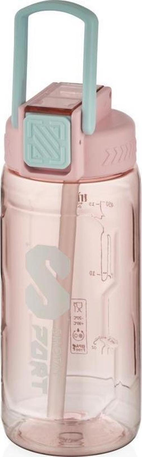 Sport Su Matarası Tritan Pembe 600Ml