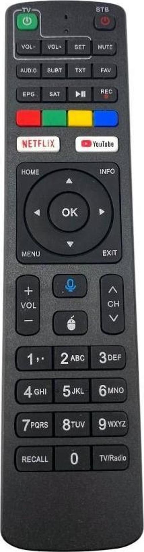 Dreamstar A5 Pro 4K Android Tv Kumandası - Ses Komutsuz