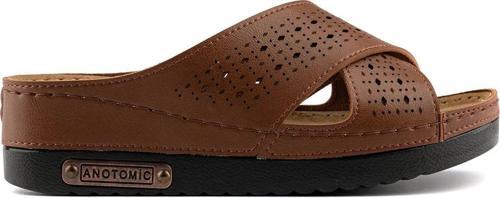 Kadın Ortopedik Yumuşak Tabanlı Terletmeyen Çift Bantlı Hasır Tipi Delikli Rahat Anne Ev Içi Terliği