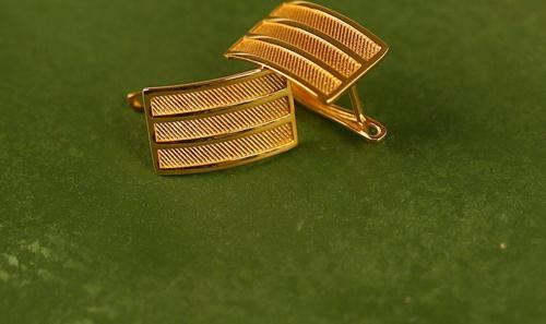14 Ayar Hasır Küpe