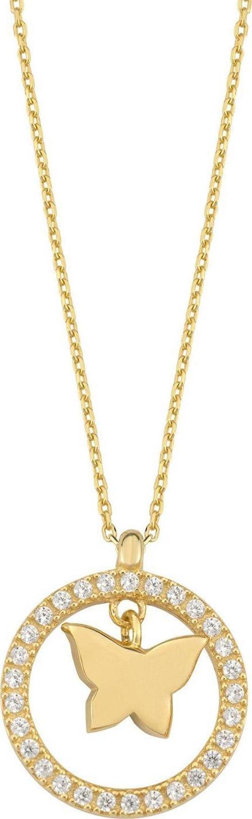 Kelebek Altın Kolye