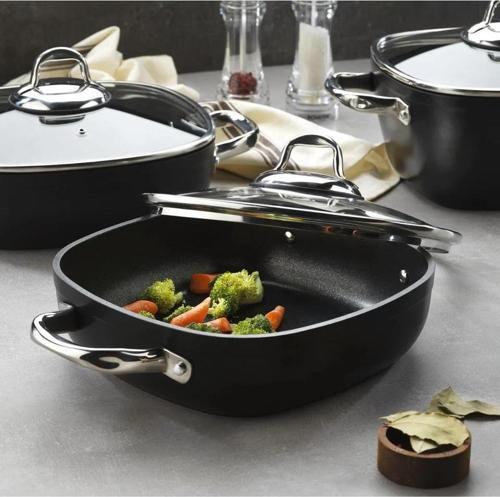 Gastronomie Master Granit Basık Tencere-26Cm