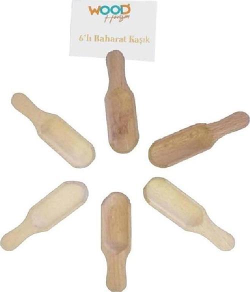 Wood Horizon 6lı Baharat Kaşığı
