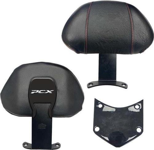 Honda Pcx 125 Sissy Bar Gogo Sırt Desteği Kırmızı Desen 2021-2024 Uyumlu Supermoto