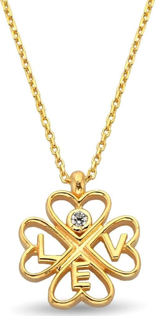 Love Altın Kolye Zk0138