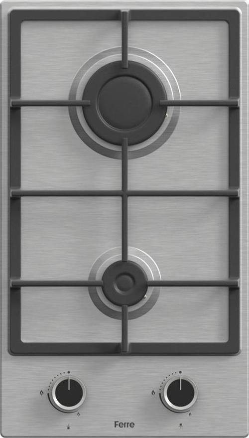 LN151 Inox Ankastre 2'lİ Ocak (Döküm Izgara)