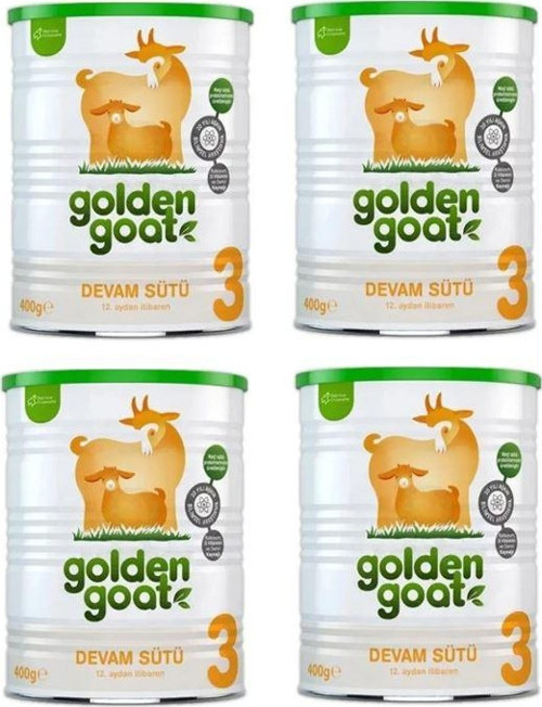 3 Keçi Devam Sütü 400 gr 4 Adet