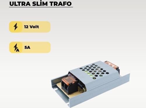 12V 5A Ultra Slim Led Trafo