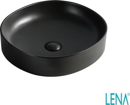TEZGAHÜSTÜ LAVABO EY-4711MS MAT SİYAH