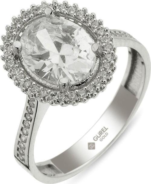 Oval Baget Altın Yüzük Zy0267
