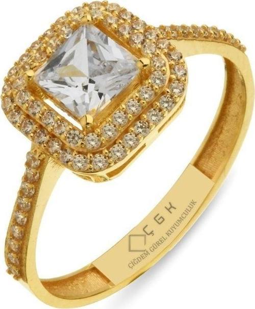 Baget Altın Yüzük Zy0263