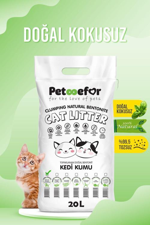 20 Lt Natural Kedi Kumu