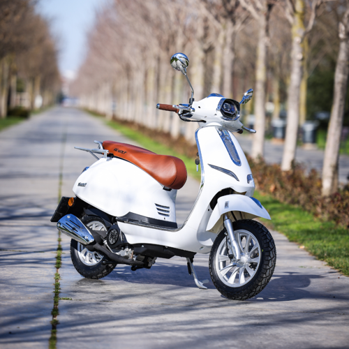 Rs4 50 Cc Benzinli Scooter Beyaz