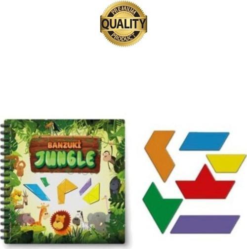 Jungle Eşleştirme Dikkat Oyunu El Beceri Temel Motor Gelişim Öğretici Eğitici Kutulu Zeka Oyunu