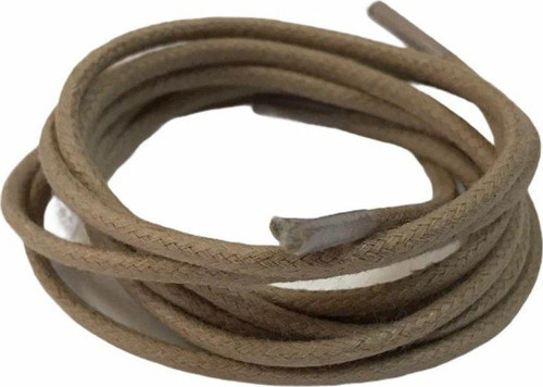 Yuvarlak Mumlu Ayakkabı Bağı 2mm K901 60cm 1 Çift