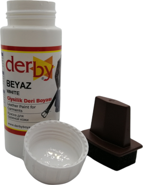 Mont Direksiyon Koltuk Deri Boyası 100ml ve Saplı Sünger 1 Adet