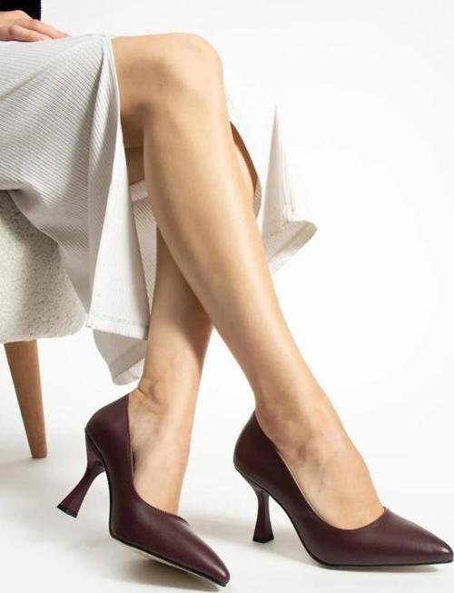 Feles Kadeh Topuklu Kadın Stiletto Ayakkabı
