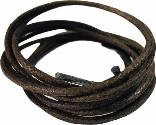 Yuvarlak Mumlu Ayakkabı Bağı 2mm K901 80cm 1 Çift