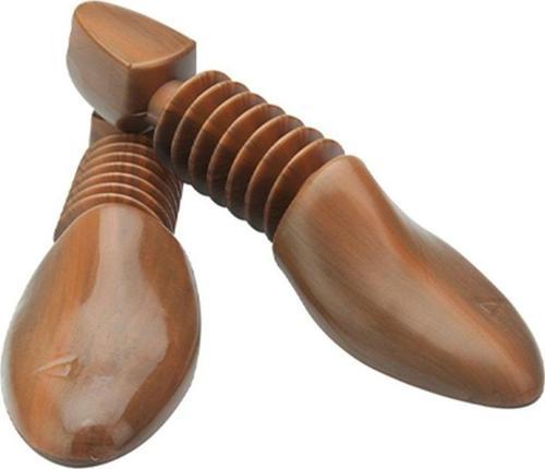 Plastik Körüklü Ayakkabı Kalıbı Erkek Beden 1 Çift Kahverengi