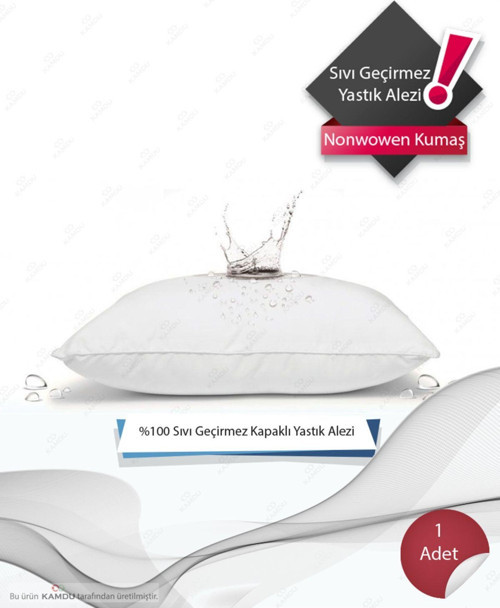 Kamdu 1 Adet 50X70Cm Yastık Alezi, Nonwoven Kumaş, Sıvı Geçirmez Yastık Alezi