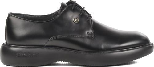 Siyah Açma Hakiki Deri Erkek Casual Ayakkabı 70914 M