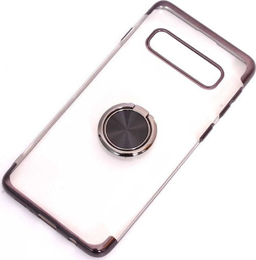 Galaxy S10E Kılıf Zore Gess Kenarları Renkli Yüzük Aparatlı Kılıf