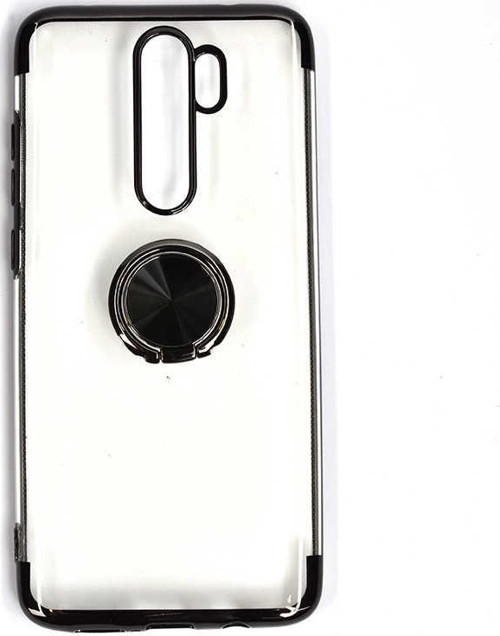 Xiaomi Redmi Note 8 Pro Kılıf Gess Kenarları Renkli Yüzük Aparat