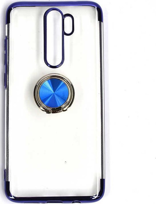 Xiaomi Redmi Note 8 Pro Kılıf Gess Kenarları Renkli Yüzük Aparat