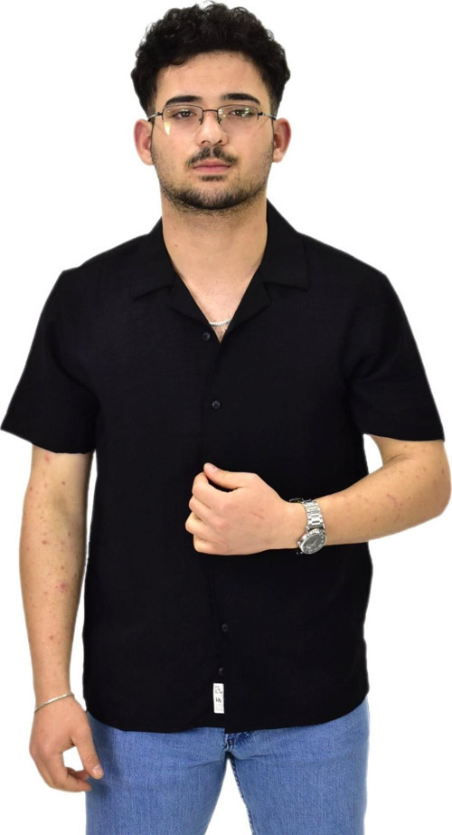 Erkek Spor Silim Fit Kısa Kol Gömlek G5031 BGL-ST04497