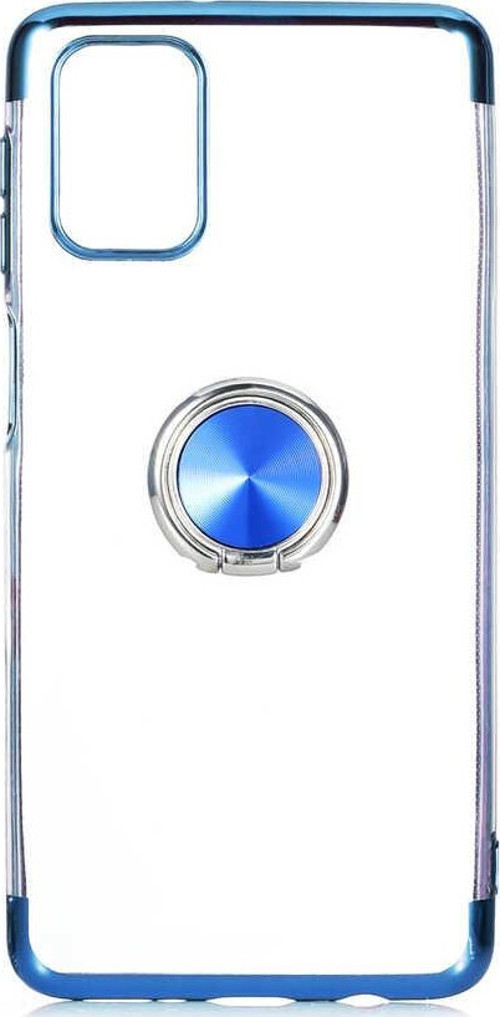 Galaxy M51 Kılıf Zore Gess Kenarları Renkli Yüzük Aparatlı Kılıf