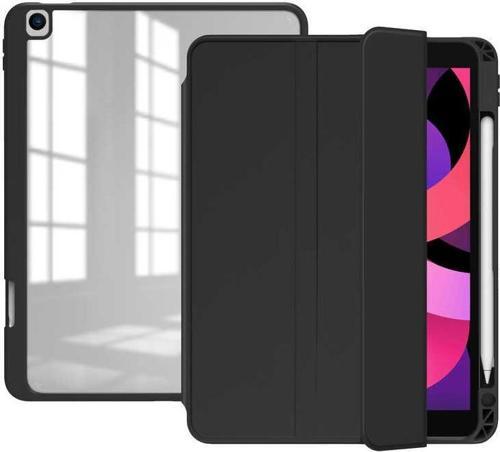 iPad 10.2 2021 (9.Nesil) Kılıf Nort Arkası Şeffaf Standlı Kılıf