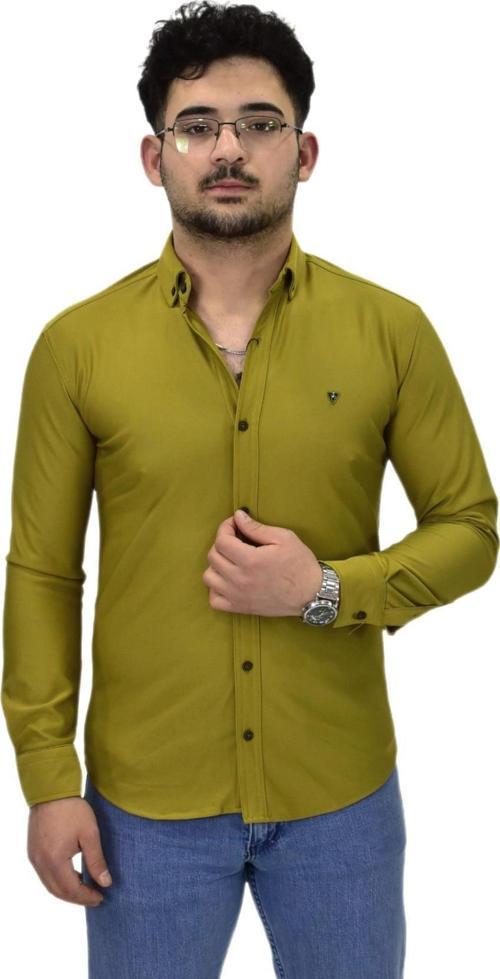 Erkek Spor Silim Fit Uzun Kol Gömlek BGL-ST04482