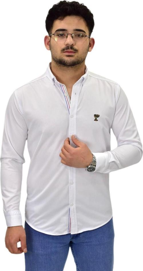 Erkek Spor Silim Fit Uzun Kol Gömlek BGL-ST04483