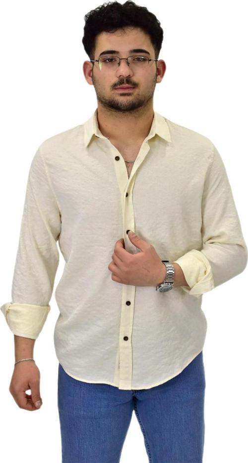 Erkek Spor Silim Fit Uzun Kol Gömlek G5011 BGL-ST04495