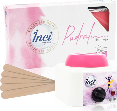 Hassas Ciltler Için Pudralı Kalıp Ağda Ve Ağda Makinesi (5 Adet Spatula Hediye)