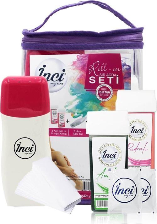 Inci Kartuş Sir Ağda Seti Çantalı Paket