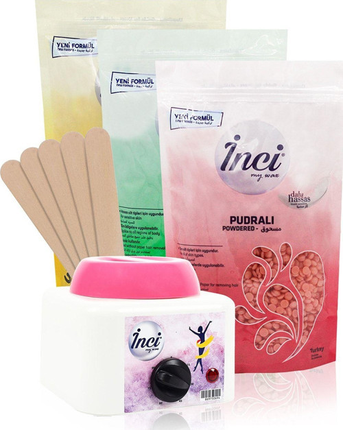 Pudralı, Azulen, Naturel - 3 Kutu + Ağda Makinesi
