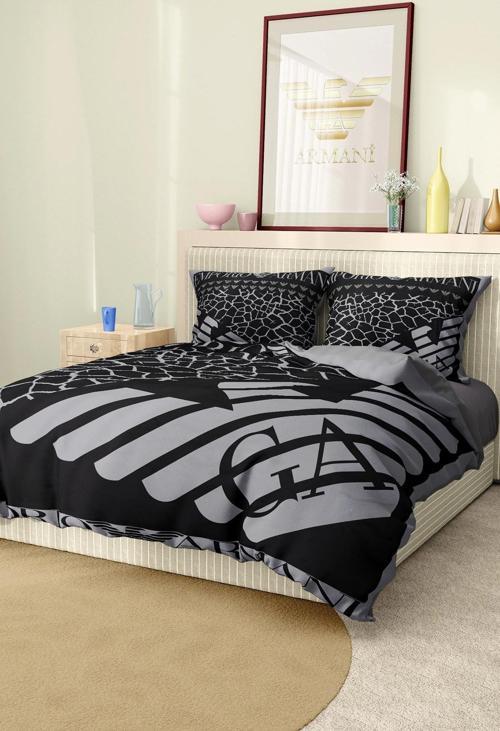 Marka Nevresim Takımı Çift Kişilik Pamuklu Saten Kumaş 6 Parça 3D Dijital Baskı Duvet Cover Set Mode