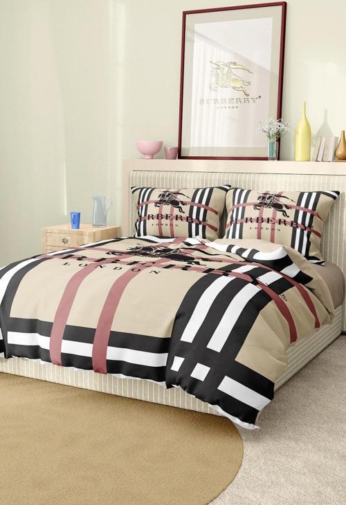 Marka Nevresim Takımı Çift Kişilik Pamuklu Saten Kumaş 6 Parça 3D Dijital Baskı Duvet Cover Set Mode