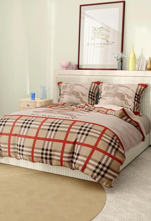 Marka Nevresim Takımı Çift Kişilik Pamuklu Saten Kumaş 6 Parça 3D Dijital Baskı Duvet Cover Set Mode
