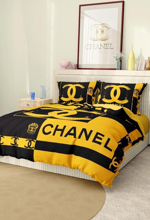 Marka Nevresim Takımı Çift Kişilik Pamuklu Saten Kumaş 6 Parça 3D Dijital Baskı Duvet Cover Set Mode
