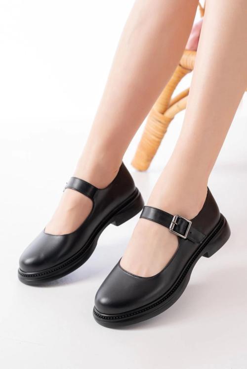 Siyah Günlük Bayan Ayakkabı