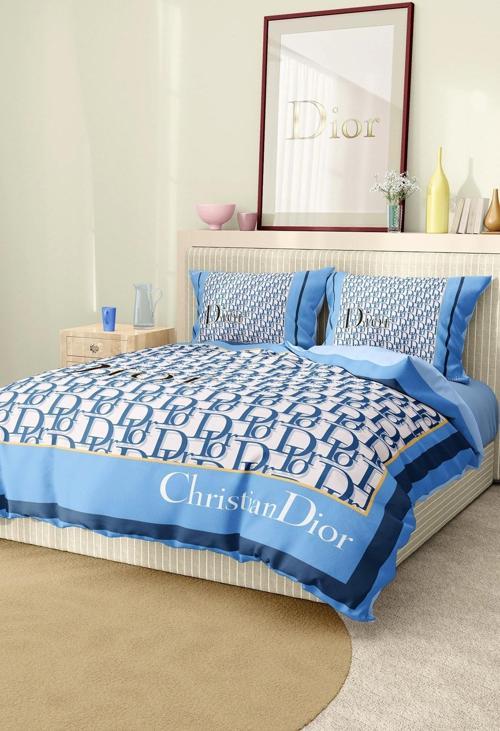 Marka Nevresim Takımı Çift Kişilik Pamuklu Saten Kumaş 6 Parça 3D Dijital Baskı Duvet Cover Set Mode