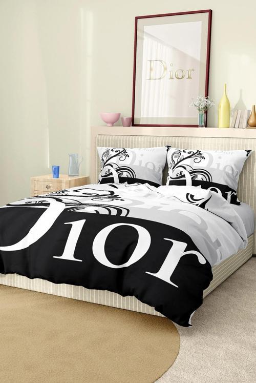 Marka Nevresim Takımı Çift Kişilik Pamuklu Saten Kumaş 6 Parça 3D Dijital Baskı Duvet Cover Set Mode