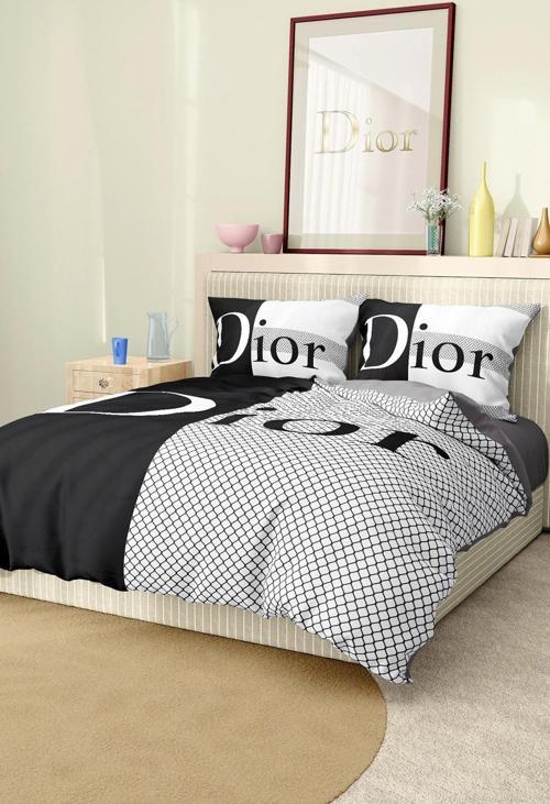 Marka Nevresim Takımı Çift Kişilik Pamuklu Saten Kumaş 6 Parça 3D Dijital Baskı Duvet Cover Set Mode