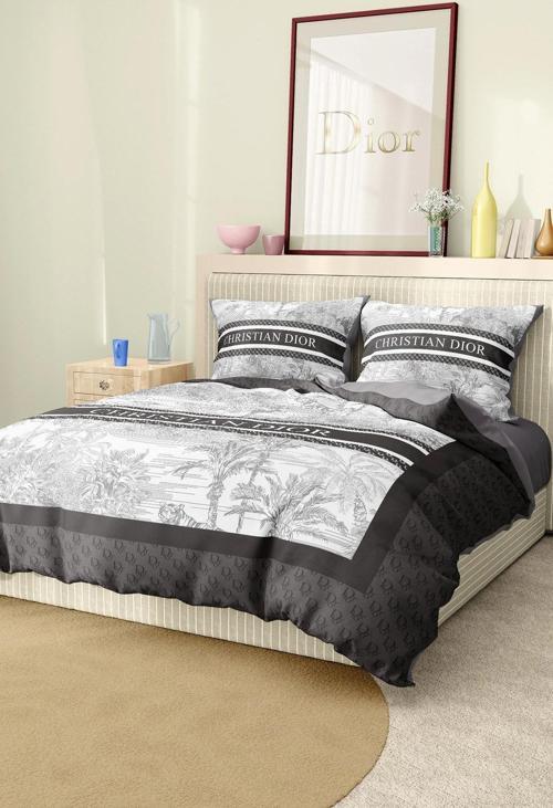 Marka Nevresim Takımı Çift Kişilik Pamuklu Saten Kumaş 6 Parça 3D Dijital Baskı Duvet Cover Set Mode